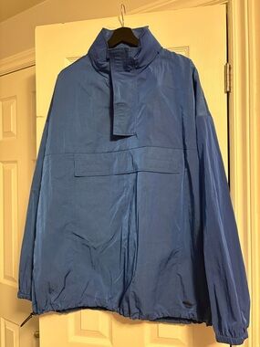 HUGO Men's Royal Blue Pullover Windbreaker